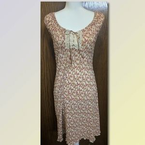 Xhilaration sundress little floral light fabric M